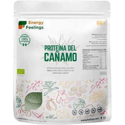 Proteína de Cañamo Eco - 500g, Vegana, Energy Feelings Proteína de Cañamo Eco - 500g, Vegana, Energy Feelings