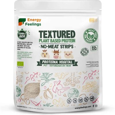 Tiras de Proteína Vegetal Orgânica - Proteína vegetal Tiras de Proteína Vegetal Orgânica - Proteína vegetal