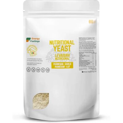 Levure Nutritive Ail Parmesan Energy Feelings - Levure Nutritive - Publicité Levure Nutritive Ail Parmesan Energy Feelings - Levure Nutritive - Publicité