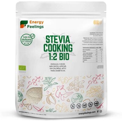 Energy Feelings Stevia Cozimento Bio 1 kg - Adoçante Energy Feelings Stevia Cozimento Bio 1 kg - Adoçante