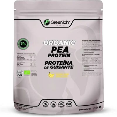 Green Tahr Eco XXL Proteina di Piselli Gusto Banana - Polvere Green Tahr Eco XXL Proteina di Piselli Gusto Banana - Polvere