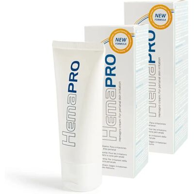 500Cosmetics Hemapro Crème - Soulagement des Hémorroïdes - 2 Boîtes - Publicité 500Cosmetics Hemapro Crème - Soulagement des Hémorroïdes - 2 Boîtes - Publicité