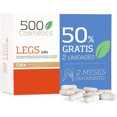 500Cosmetics Pastillas para Piernas - Reduce Várices & Mejora Circulación 500Cosmetics Pastillas para Piernas - Reduce Várices & Mejora Circulación