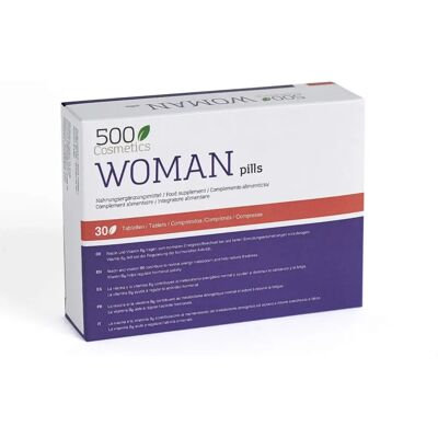 500Cosmetics Woman 60 cápsulas - Suplemento dietético 500Cosmetics Woman 60 cápsulas - Suplemento dietético