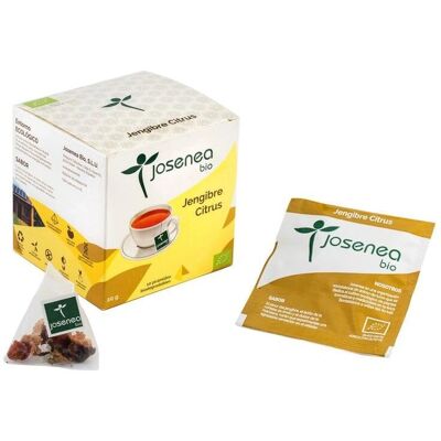 Josenea Jengibre Citrus Bio - Cápsulas de infusión Josenea Jengibre Citrus Bio - Cápsulas de infusión