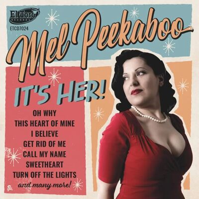 Mel Peekaboo - It's Heavy In Here - Music CD Mel Peekaboo - It's Heavy In Here - Music CD