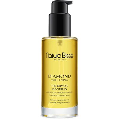 Huile sèche corporelle déstresse Natura Bissé Diamond Well-Living - Publicité Huile sèche corporelle déstresse Natura Bissé Diamond Well-Living - Publicité