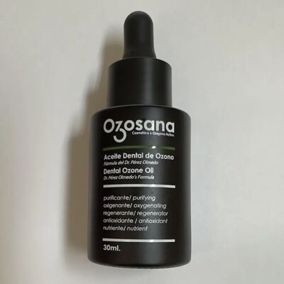Aceite dental de ozono Ozosana 30 ml - Antiséptico, Bactericida, Nutre encías Aceite dental de ozono Ozosana 30 ml - Antiséptico, Bactericida, Nutre encías