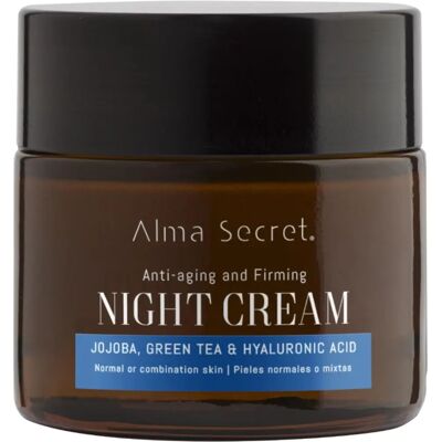 Crema Notte Alma Secret Jojoba, Tè Verde e Acido Ialuronico - 50ml Crema Notte Alma Secret Jojoba, Tè Verde e Acido Ialuronico - 50ml