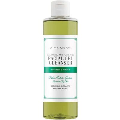 Gel Nettoyant Visage Alma Secret Genévrier Concombre Équilibrant et Purifiant - Publicité Gel Nettoyant Visage Alma Secret Genévrier Concombre Équilibrant et Purifiant - Publicité