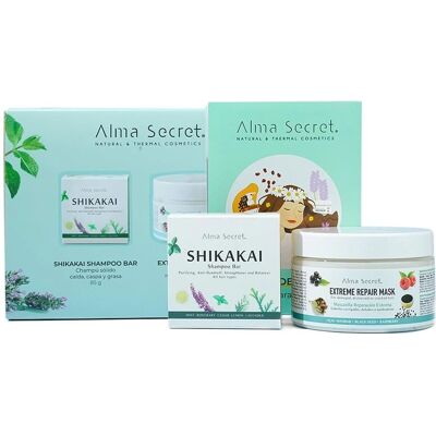 Conjunto de Cuidado Capilar Alma Secret - Tratamiento Fortalecedor - 2 Piezas Conjunto de Cuidado Capilar Alma Secret - Tratamiento Fortalecedor - 2 Piezas