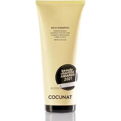 Șampon Cocunat Rich - Hidratant, Reparant, Vegan - 200ml Șampon Cocunat Rich - Hidratant, Reparant, Vegan - 200ml