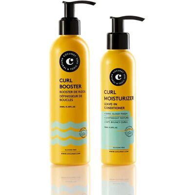 Set Metoda Curly de Cocunat - Coafură Set Metoda Curly de Cocunat - Coafură