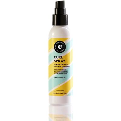 Spray Boucles Cocunat - Améliore les Ondulations - Publicité Spray Boucles Cocunat - Améliore les Ondulations - Publicité