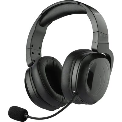 Auriculares inalámbricos GX500W de Indeca - Bluetooth para juegos - Negro Auriculares inalámbricos GX500W de Indeca - Bluetooth para juegos - Negro
