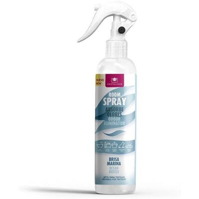 Cristalinas Spray Absorbe Odeurs Brise Marine - 250ml Air Freshener - Publicité Cristalinas Spray Absorbe Odeurs Brise Marine - 250ml Air Freshener - Publicité