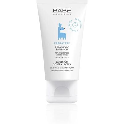Emulsion BABÉ pour croûte de lait chez les bébés - Douce, Hydratante, 50ml - Publicité Emulsion BABÉ pour croûte de lait chez les bébés - Douce, Hydratante, 50ml - Publicité