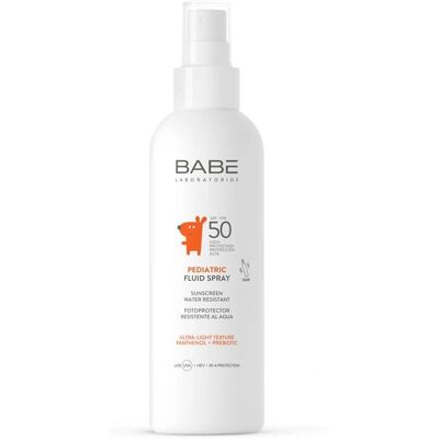 Babé Pediatric Fluid Spray SPF 50 - Sonnenschutzspray Babé Pediatric Fluid Spray SPF 50 - Sonnenschutzspray