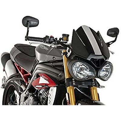 Puig 8929N Black Windshield - Windshield Puig 8929N Black Windshield - Windshield