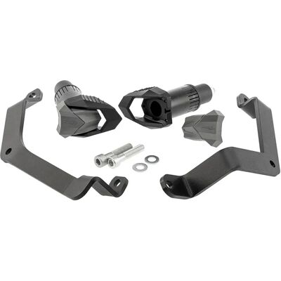 PUIG - R19 8576N - Nero - Gomma grigia - Frame slider PUIG - R19 8576N - Nero - Gomma grigia - Frame slider
