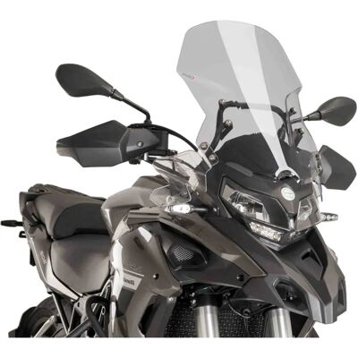 Puig Benelli Trk 502/x Touring Windscreen - Black / Fume / Clear Puig Benelli Trk 502/x Touring Windscreen - Black / Fume / Clear