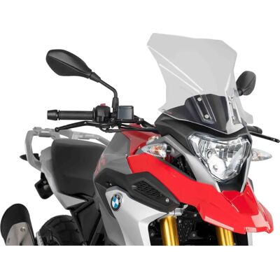 Pare-brise Puig BMW G310GS Transparent - Windshield - Publicité Pare-brise Puig BMW G310GS Transparent - Windshield - Publicité