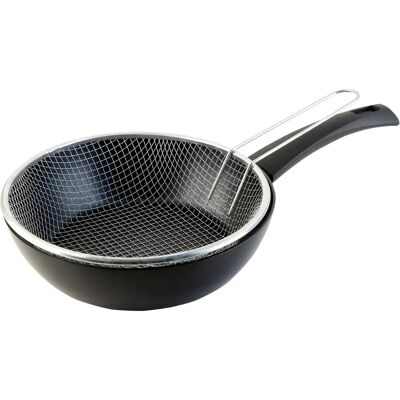 Poêle friteuse Ecogreen 24cm induction - Poêle à frire Poêle friteuse Ecogreen 24cm induction - Poêle à frire