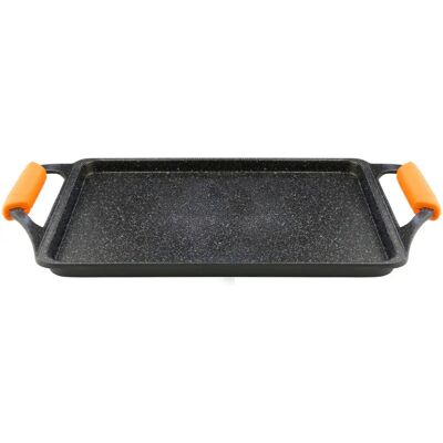 WeCook Ecochef Induktionsplatte 37x25cm Aluminium Titan Antihaft WeCook Ecochef Induktionsplatte 37x25cm Aluminium Titan Antihaft