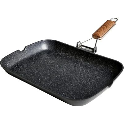 Wecook Ecochef Poêle Grille 34x24cm Antiadhésive à Induction Wecook Ecochef Poêle Grille 34x24cm Antiadhésive à Induction
