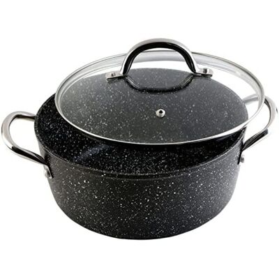 WECOOK Cazuela de 24cm Aluminio Forjado Inducción - Antiadherente Ecológico WECOOK Cazuela de 24cm Aluminio Forjado Inducción - Antiadherente Ecológico