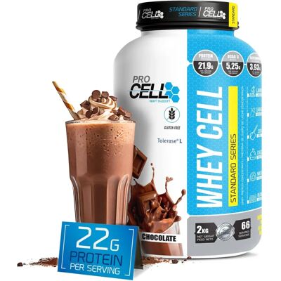 Procell WHEY 2Kg Chocolate - Proteína en polvo Procell WHEY 2Kg Chocolate - Proteína en polvo
