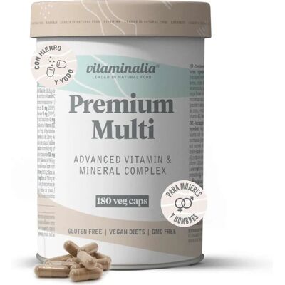 Vitaminalia Multivitamin - Suplemento completo de vitaminas e minerais - Vegano, Ecológico Vitaminalia Multivitamin - Suplemento completo de vitaminas e minerais - Vegano, Ecológico