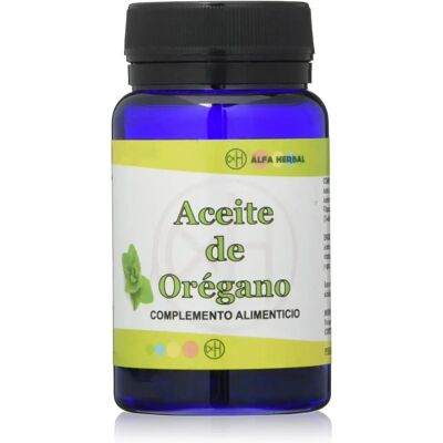 Alfa Herbal Oregano Oil 60 Softgels - Dietary Supplement Alfa Herbal Oregano Oil 60 Softgels - Dietary Supplement