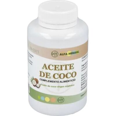 Alfa Herbal Kokosöl 120 Kapseln - Nahrungsergänzungsmittel Alfa Herbal Kokosöl 120 Kapseln - Nahrungsergänzungsmittel