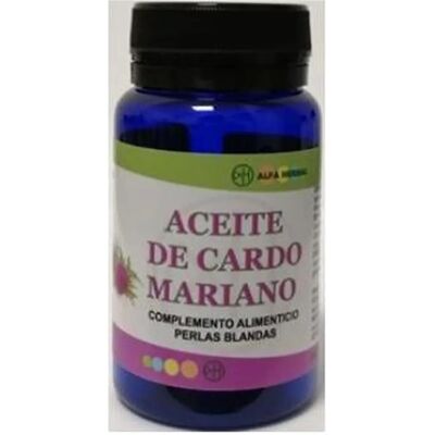 Alfa Herbal Mariendistelöl - 60 Weichkapseln Alfa Herbal Mariendistelöl - 60 Weichkapseln