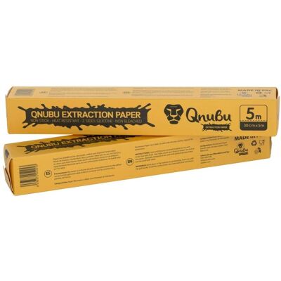 Papier do Ekstrakcji Qnubu - 30cm x 5m - Wysokiej jakości, nieklejący Papier do Ekstrakcji Qnubu - 30cm x 5m - Wysokiej jakości, nieklejący