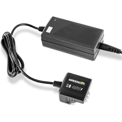 Cargador de batería de litio Greencut CBT400L 40V - Potente y compacto Cargador de batería de litio Greencut CBT400L 40V - Potente y compacto