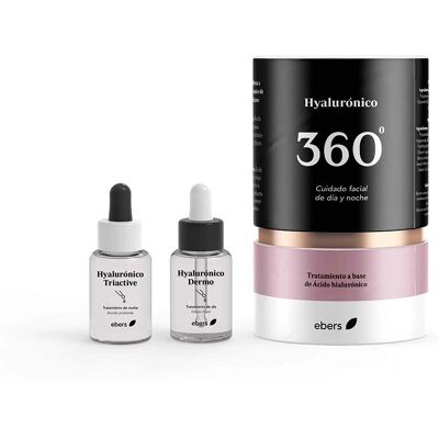 Ebers Ácido Hialurónico 360° Cuidado Facial Día y Noche - 2 x 30ml Ebers Ácido Hialurónico 360° Cuidado Facial Día y Noche - 2 x 30ml
