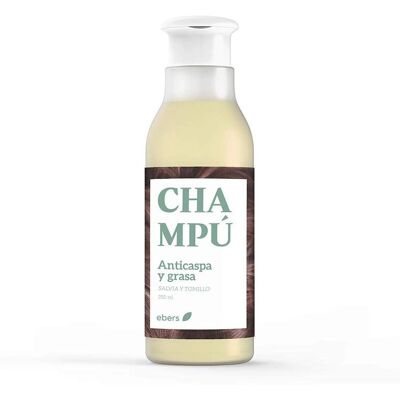 Champú Anticaspa para Cabellos Grasos - Ebers Champú Anticaspa para Cabellos Grasos - Ebers