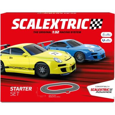 Zestaw wyścigowy Scalextric Porsche 911 GT3 - Skala 1:32 Zestaw wyścigowy Scalextric Porsche 911 GT3 - Skala 1:32