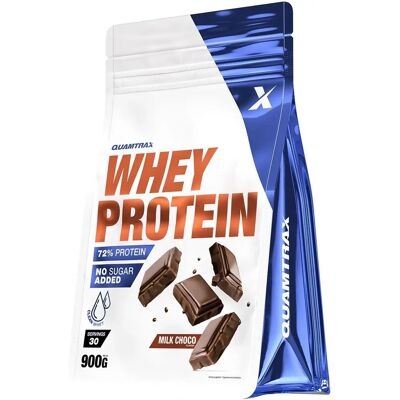 Proteína de soro de leite Quamtrax 900g Chocolate - Whey Protein Proteína de soro de leite Quamtrax 900g Chocolate - Whey Protein