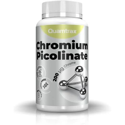 Quamtrax Picolinato de Cromo - 100 Comprimidos - Suplemento Alimentar Quamtrax Picolinato de Cromo - 100 Comprimidos - Suplemento Alimentar