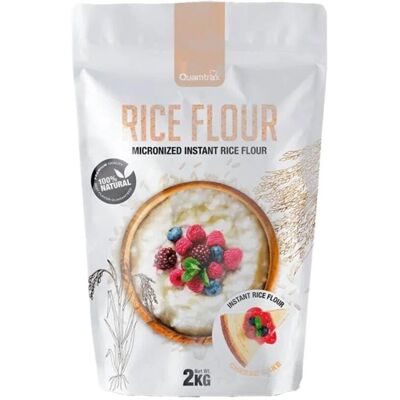 Farinha de Arroz Quamtrax - Energia, Sem Glúten, 2000g Farinha de Arroz Quamtrax - Energia, Sem Glúten, 2000g