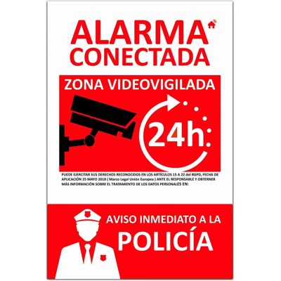 FOSCAM A4 Poster - Utomhus PVC 3mm FOSCAM A4 Poster - Utomhus PVC 3mm