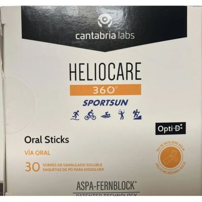 Heliocare Sportsun Palitos Orais - Suplementos de Proteção Solar Heliocare Sportsun Palitos Orais - Suplementos de Proteção Solar