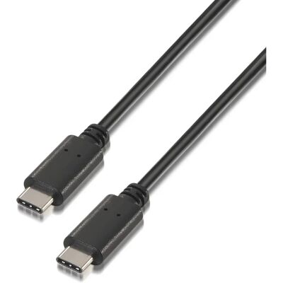 AISENS USB C Cable - 0.5m, Black, 3A AISENS USB C Cable - 0.5m, Black, 3A
