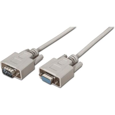 AISENS A112-0065 Beige 1.8m RS232 Serial Cable AISENS A112-0065 Beige 1.8m RS232 Serial Cable