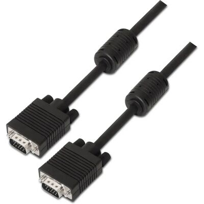 AISENS A113-0072 VGA cable - Black 3m AISENS A113-0072 VGA cable - Black 3m