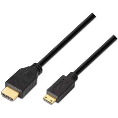 Aisens A119-0115 HDMI kábel - 3m - Fekete - Támogatja a 3D-t és az Ethernetet Aisens A119-0115 HDMI kábel - 3m - Fekete - Támogatja a 3D-t és az Ethernetet