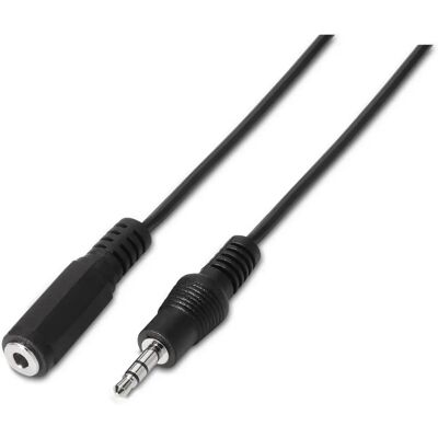 AISENS A128-0145 Audio Kabel - 1,5m Zwart AISENS A128-0145 Audio Kabel - 1,5m Zwart